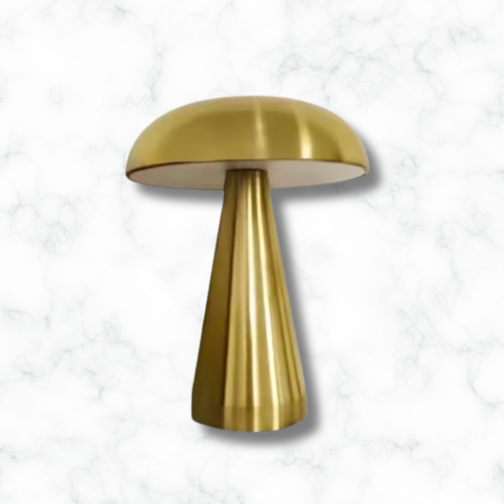 Lampe de chevet LED champignon rétro