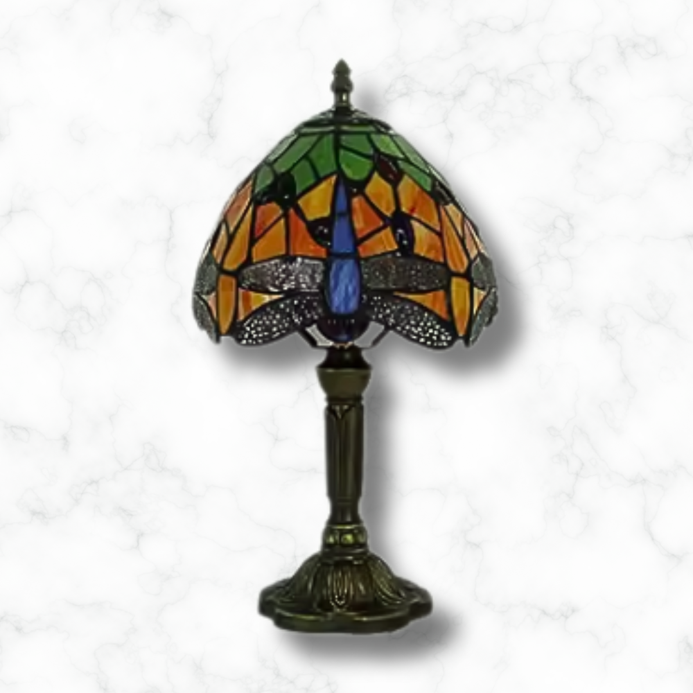 Lampe de chevet Tiffany papillon