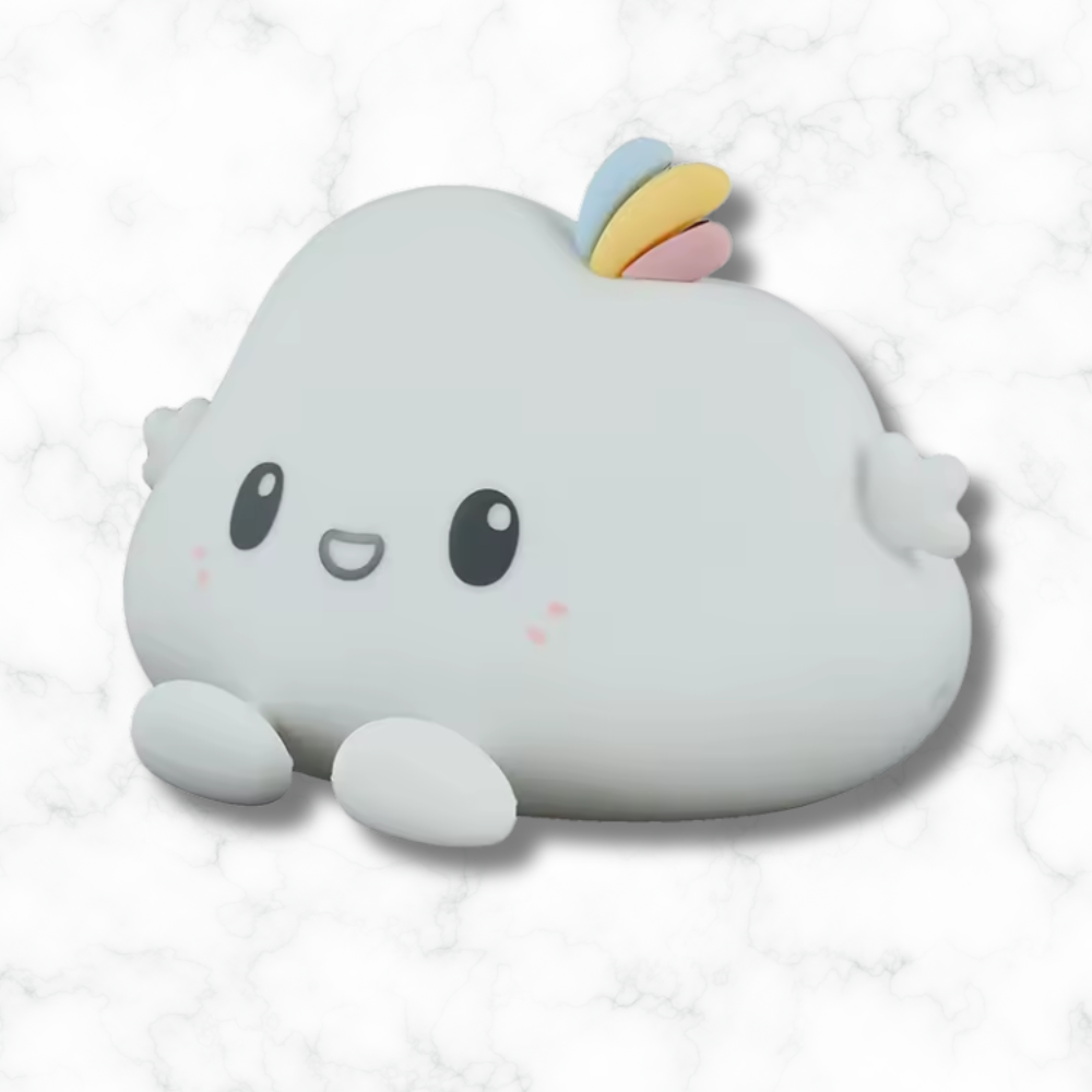 Veilleuse bébé nuage arc en ciel