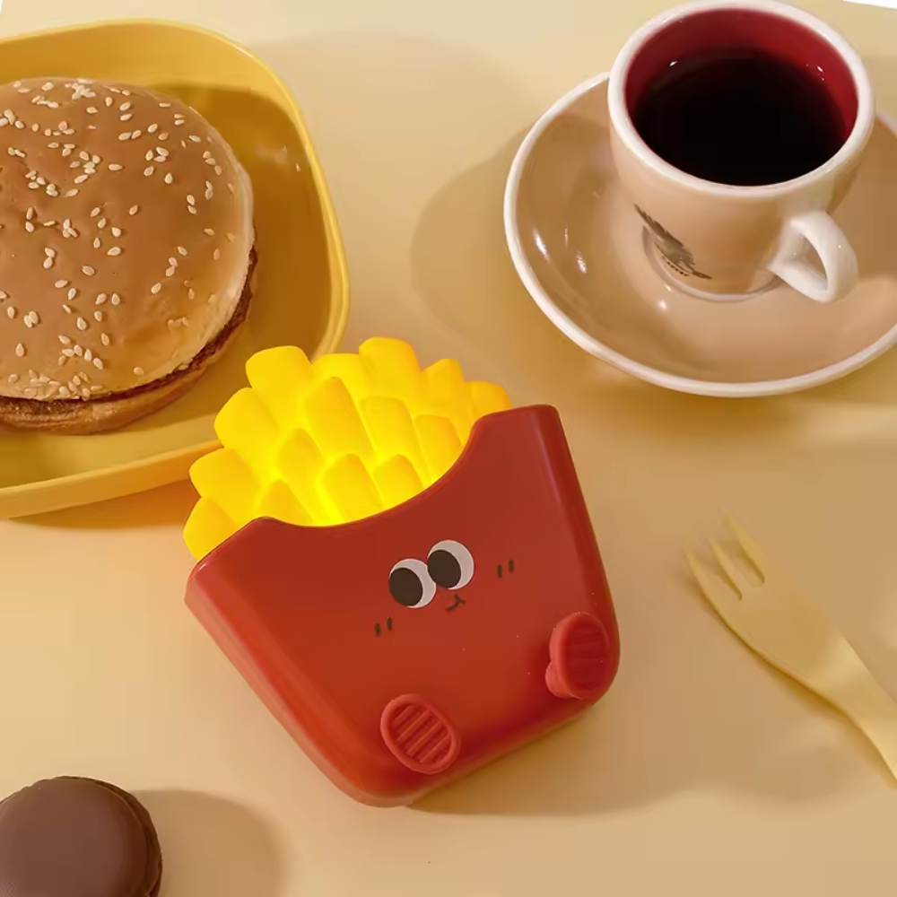 Veilleuse bébé frite