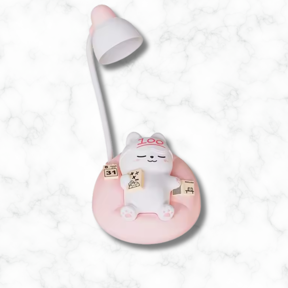 Lampe de chevet enfant : Chat