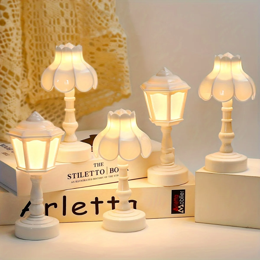 Lampe de chevet : fleur