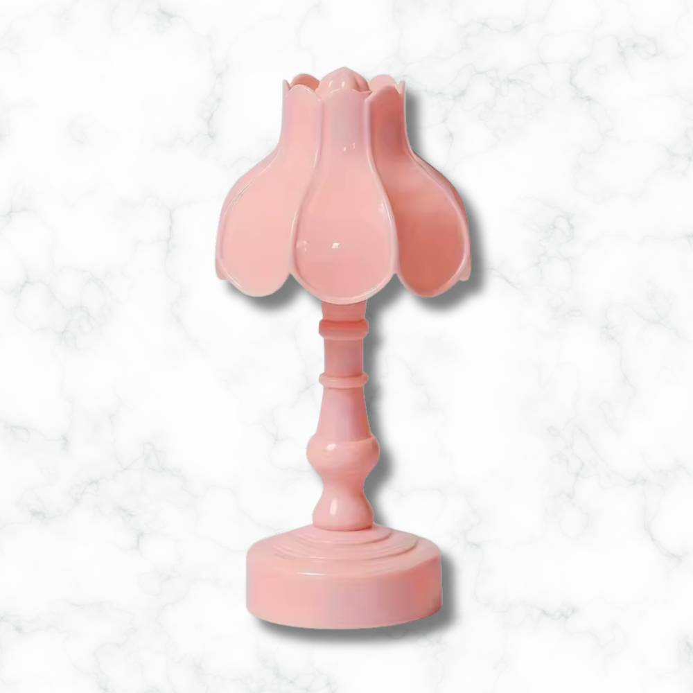 Lampe de chevet : fleur
