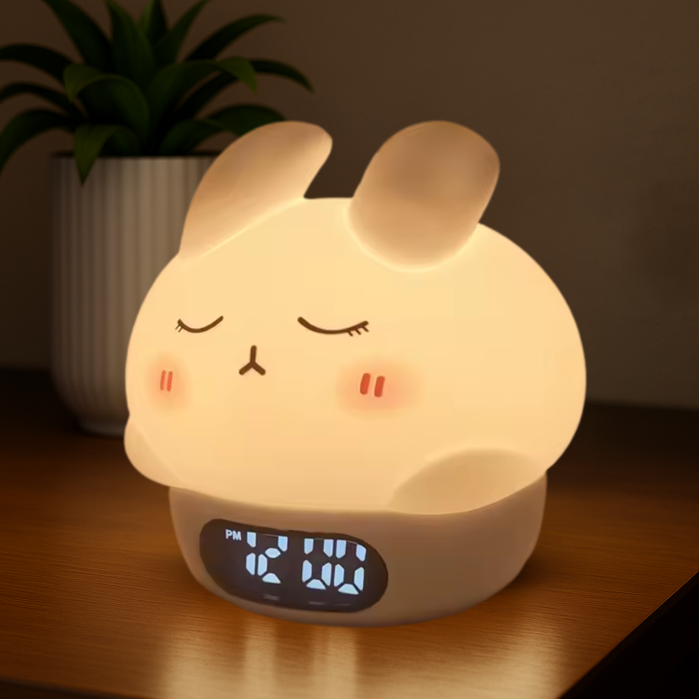 Lampe réveil : Lapin