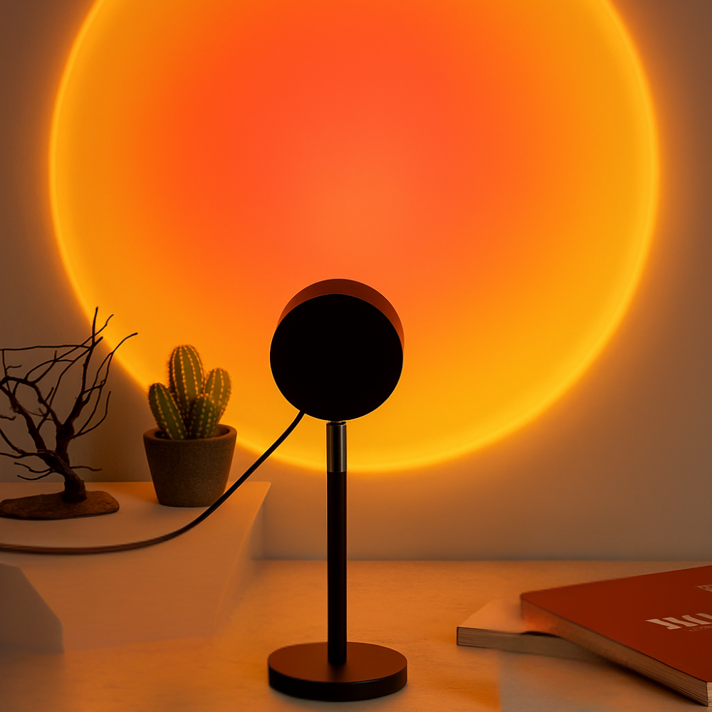 Lampe sunset sur pied