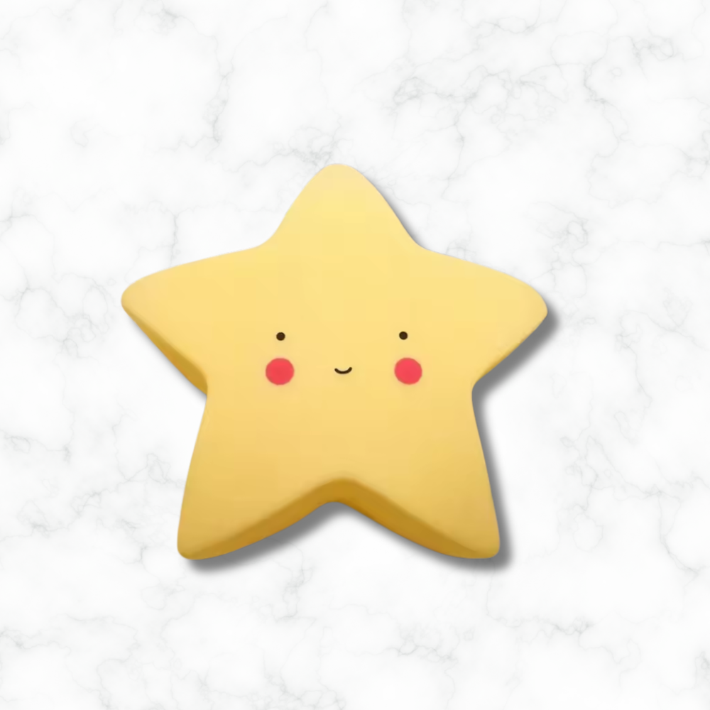 Veilleuse étoile jaune