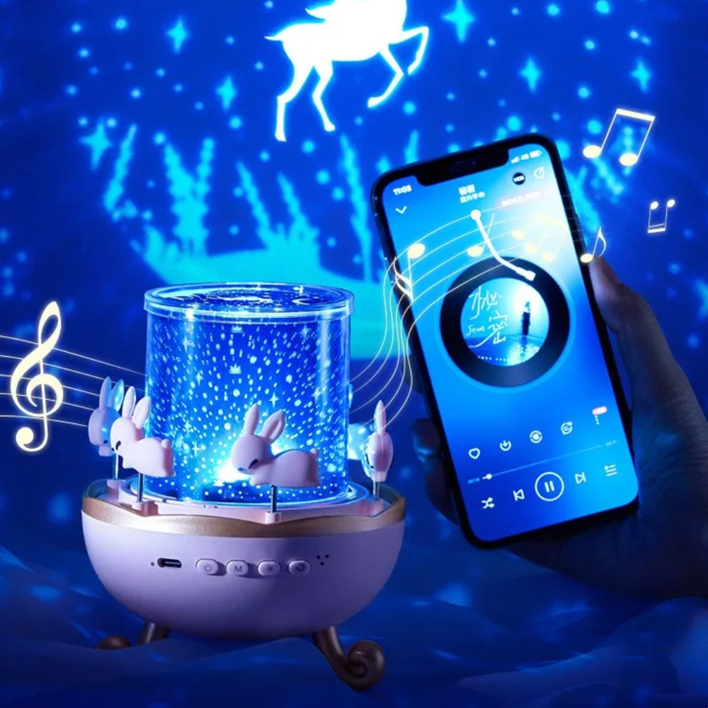 Veilleuse musicale : Lapin