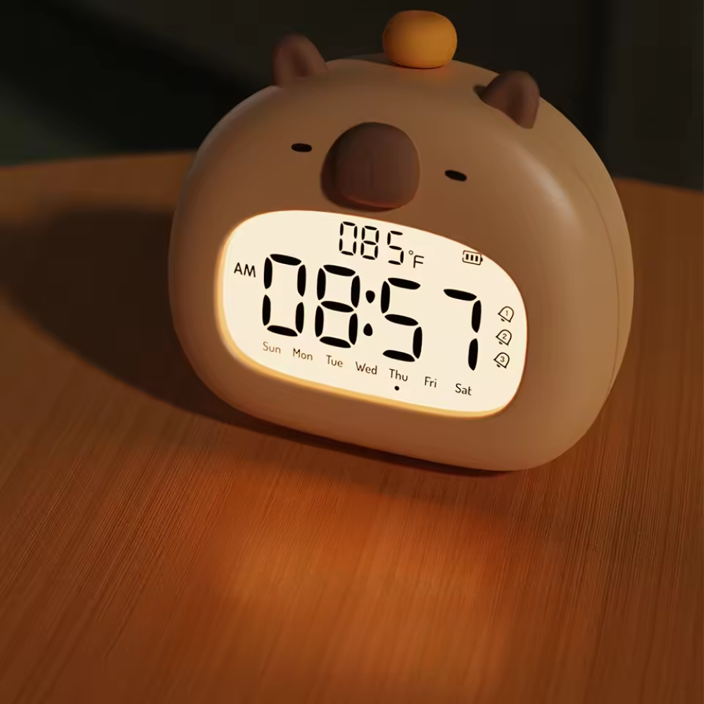 veilleuse réveil : Capybara bébé