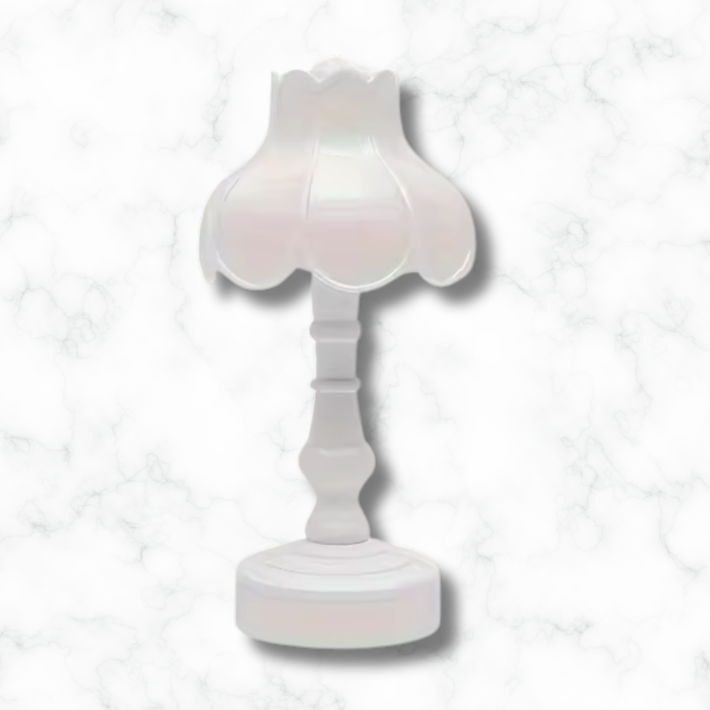 Lampe de chevet : fleur