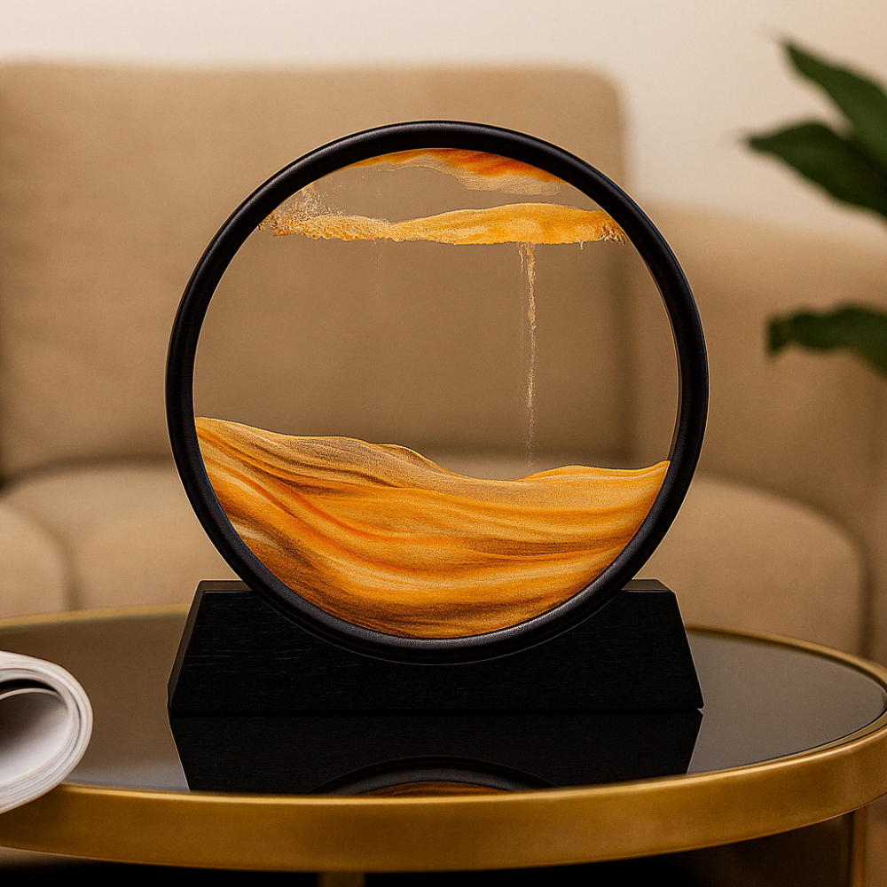 lampe sablier 3d