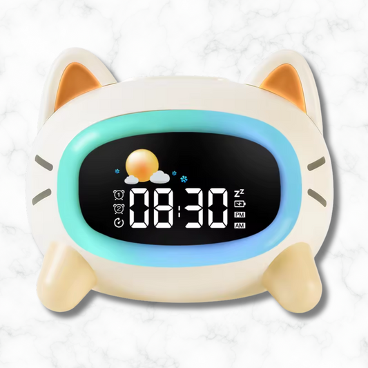 veilleuse réveil : Chat